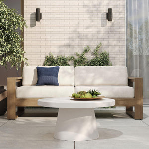 Lombardi Solid Wood Outdoor Teak Sofa - Daia Home