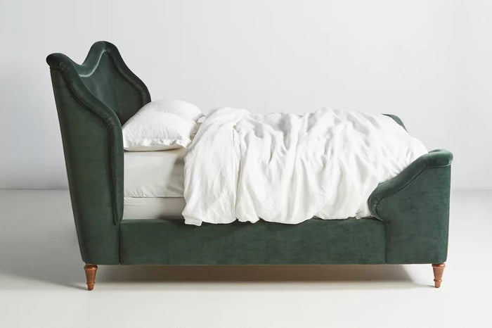 Maisie Classic Mid Century Design Upholstered Bed