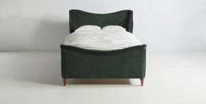 Maisie Classic Mid Century Design Upholstered Bed - Daia Home