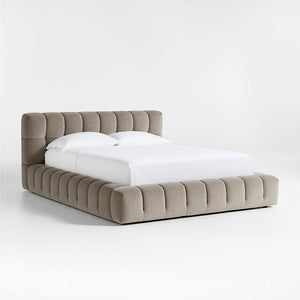 Manzo Italian Design Modern Upholstered Bed - Daia Home