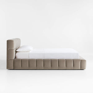 Manzo Italian Design Modern Upholstered Bed - Daia Home