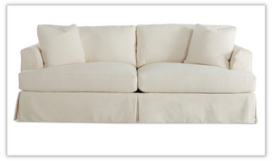 Melbourne Traditional Loose Cover Linen Sofa Bed
