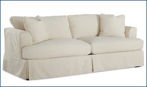 Melbourne Traditional Loose Cover Linen Sofa Bed