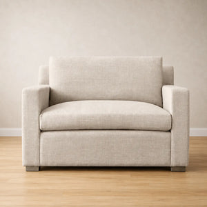 Momo Contemporary Removable Washable Cover Love Seat