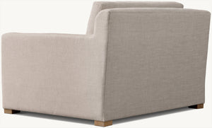 Momo Contemporary Removable Washable Cover Love Seat