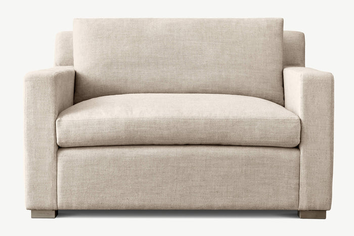 Momo Contemporary Removable Washable Cover Love Seat