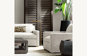 Momo Contemporary Classic Sofa, Feather Seat and Back, Low Profile - Daia Home