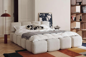 Novelli Modern Contemporary Upholstered Bed - Daia Home