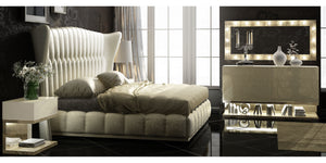 Ortega Modern Classic Upholstered Bed With Storage - Daia Home