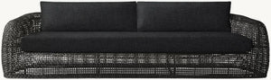 Rizzo All-Weather Resin Wicker Corner Sofa - Daia Home