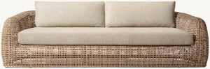 Rizzo All-Weather Resin Wicker Corner Sofa - Daia Home