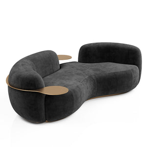 Riku Sofa Alpine-Inspired Design with Soft Curves