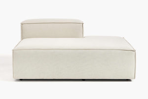 Russo Modern Minimalist Chaise End Module - Right Facing