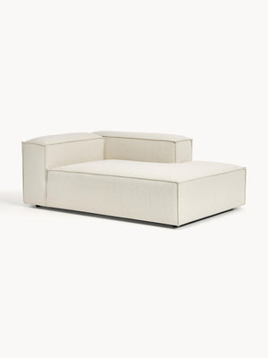 Russo Modern Minimalist Chaise Module - Right Facing