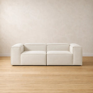 Russo 2-Piece Modular Sofa – Removable Washable Covers