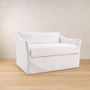 Scarlet Classic English Loose Cover Love Seat