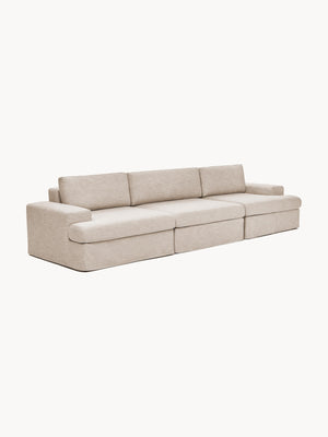 Scotta Loose Washable Cover Modular Sectional Sofa 3 Pieces