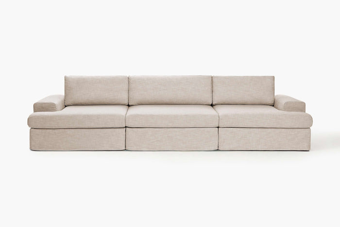 Scotta Loose Washable Cover Modular Sectional Sofa 3 Pieces