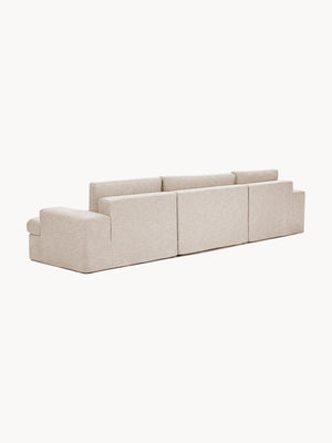 Scotta Loose Washable Cover Modular Sectional Sofa 3 Pieces