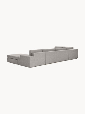 Scotta Loose Washable Cover Modular Sectional Sofa 6 Pieces - Daia Home