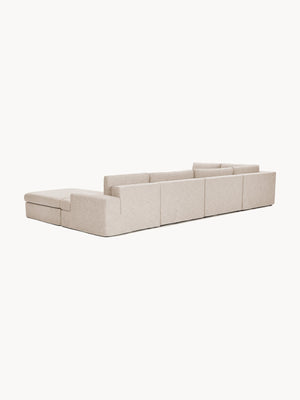 Scotta Loose Washable Cover Modular Sectional Sofa 6 Pieces