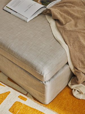 Scotta Ottoman - Loose Washable Cover - Daia Home