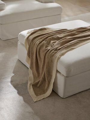 Scotta Ottoman - Loose Washable Cover - Daia Home