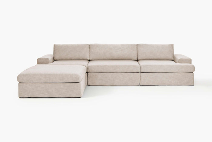 Scotta Loose Washable Cover Modular Sectional Sofa 4 Pieces