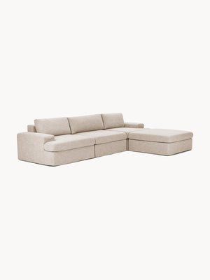 Scotta Loose Washable Cover Modular Sectional Sofa 4 Pieces