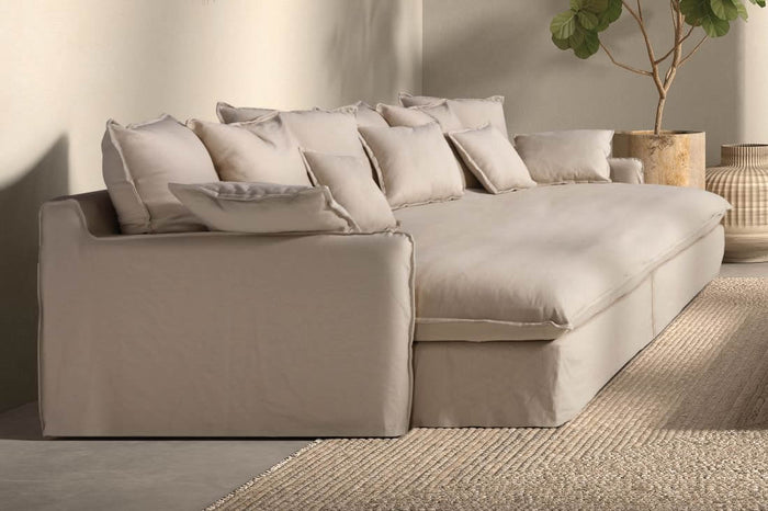 Theodore Lounger Sofa 155cm Deep Removable Washable Loose Covers