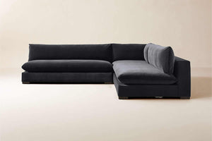 Venturi Armless Deep Seat Corner 3-Piece Modular Sofa 292cm x 292cm