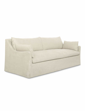 Lilly Loose Cover 3 Seater Sofa in Spa Linen Porcelain