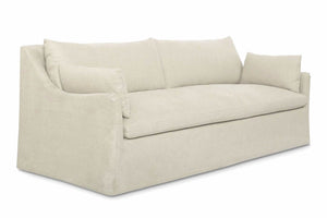 Lilly Loose Cover 3 Seater Sofa in House Linen Natural