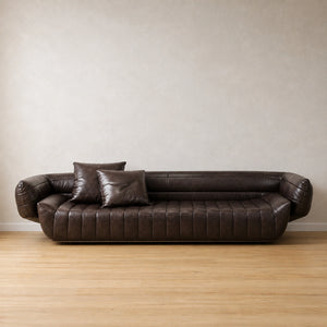 Mateo Deconstructed Leather Sofa
