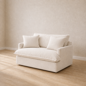 Poppy Loose Washable Cover Love Seat | Bespoke Handmade