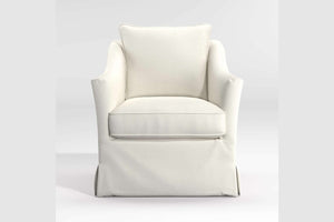 IN STOCK - Scarlet Loose Cover Armchair With Feather Seats