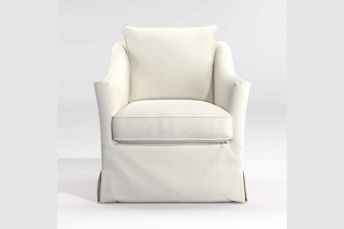 IN STOCK - Scarlet Loose Cover Armchair With Feather Seats