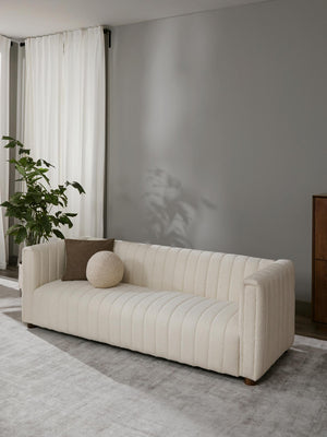 Harlem Boucle Mid Century Modern Sofa - Daia Home