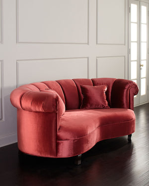 Clara Curved Sofa, a Fusion of Traditional and Modern Design