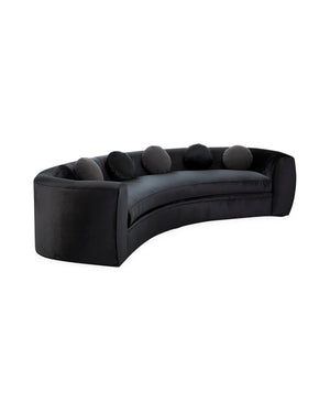 Leonardo Contemporary Modern Curved Sofa
