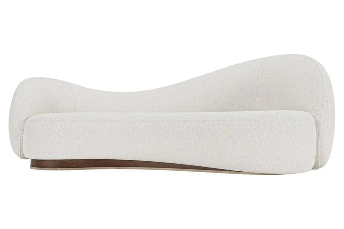 Elio Curved Modern Boucle Sofa