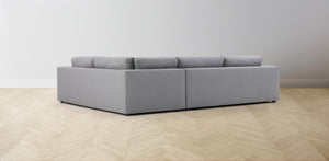 Asher Modern Corner Sofa With Deep Seats - Daia Home