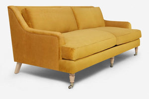 Elizabeth Classic High Back Sofa, Deep Seats, Feather and Fibre - Daia Home