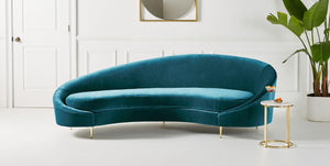 Gianna Curved Mid Century Sofa - Inspired By ICO PARISI - Daia Home