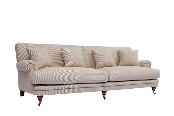 Harriet Modern Traditional Sofa. Deep Feather and Fibre Seats