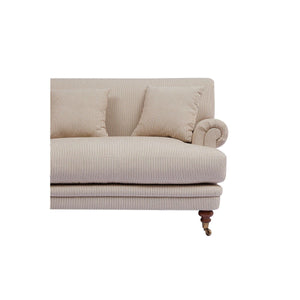 Harriet Modern Traditional Sofa. Deep Feather and Fibre Seats - Daia Home