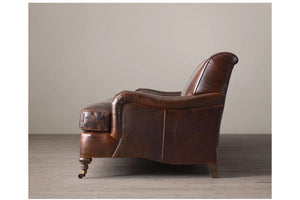 Harrow Classic English Leather Armchair - Daia Home
