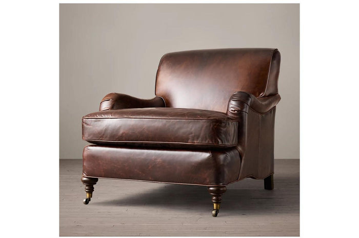 Harrow Classic English Leather Armchair