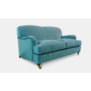 Harrow Edwardian Sofa, Sprung High Back, Feather Fibre Seat - Daia Home