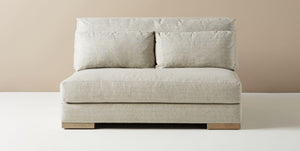 Monaco Modern Slouchy Modular Sofa, Ultimate Comfort and Relaxation - Daia Home